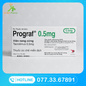 Thuốc Prograf 0.5mg (Tacrolimus) Astellas Mua Ở Đâu Giá Bao Nhiêu?