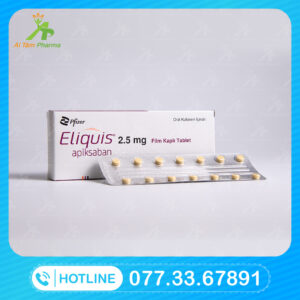 Thuốc Eliquis 2.5mg (Apixaban) Mua Ở Đâu Giá Bao Nhiêu?