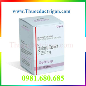 Thuốc Gefticip (Gefitinib) mua ở đâu giá bao nhiêu