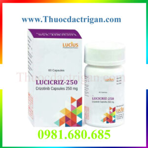 Thuốc LUCICRIZ 250 (Crizotinib) mua ở đâu giá bao nhiêu