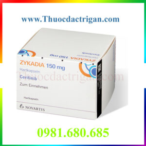 Thuốc Zykadia 150mg (Ceritinib) mua ở đâu giá bao nhiêu
