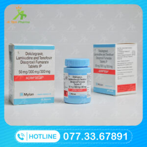 Thuốc ACRIPTEGA 50mg/300mg/300mg Nhập Khẩu Mua Ở Đâu Giá Bao Nhiêu?