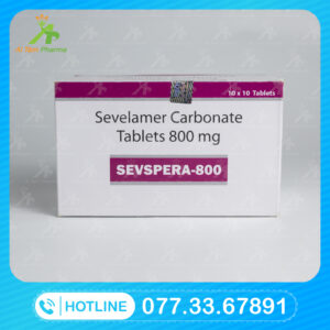 Thuốc SEVSPERA 800 (Sevelamer Carbonate) Mua Ở Đâu Giá Bao Nhiêu?
