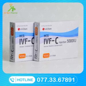 Thuốc HCG IVF-C 5000IU (Human Chorionic Gonadotropin) Mua Ở Đâu Giá Bao Nhiêu?